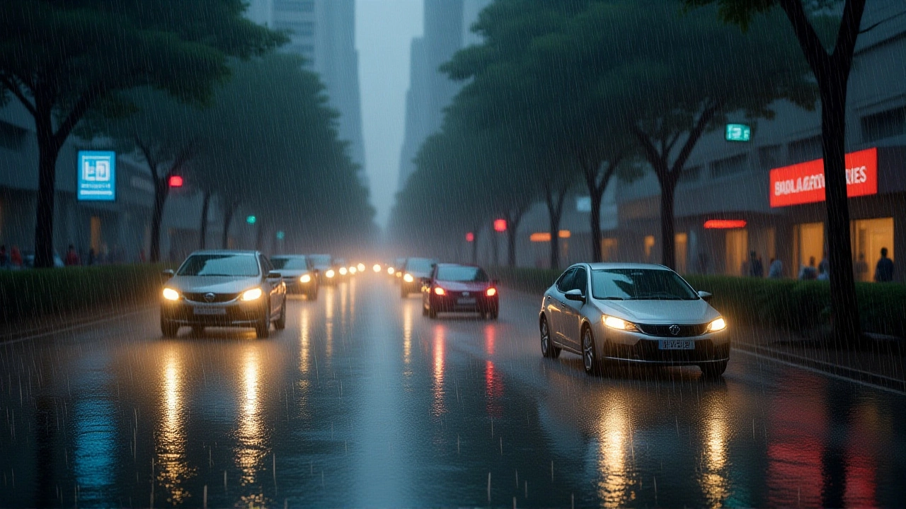 वेस्टर्न डिस्टर्बेंस से उत्तर‑पश्चिम भारत में भारी बारिश, दिल्ली में तापमान में 6℃ गिरावट